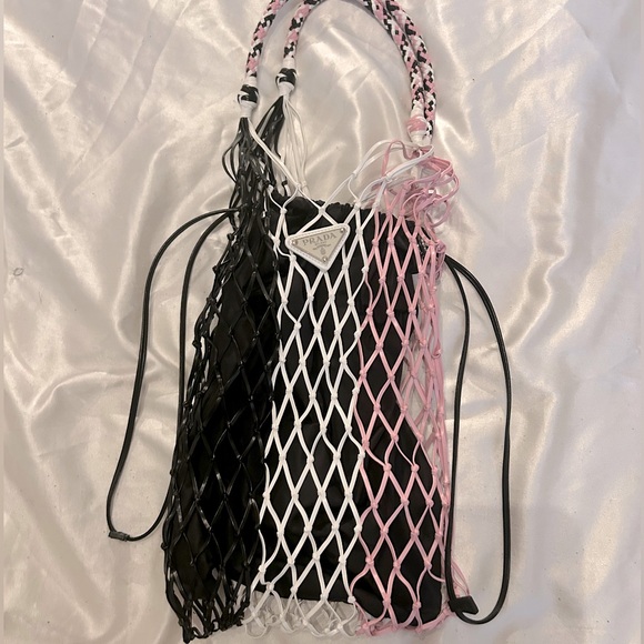 Prada Tessuto Nylon Net Tote - Picture 1 of 6